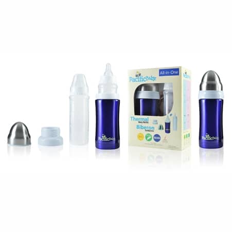 Sac Isotherme Pour Biberons – Transport Lait Maternel – Isolation Adaptative – Boucle Amovible – 8x25 Cm